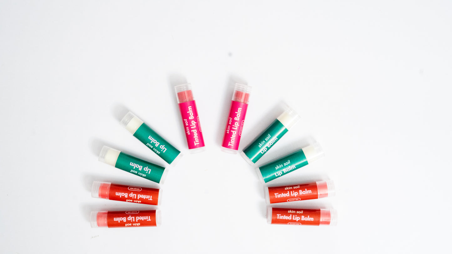 Lip Balm - Tinted & Transparent